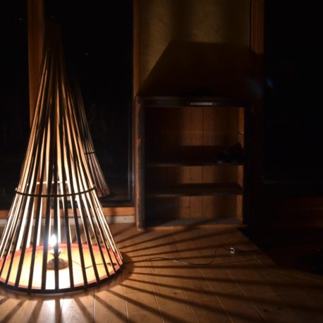 Luminaire tipi – Bambou Créations