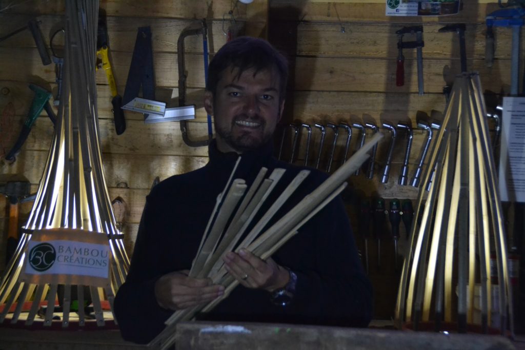 Des lamelles de bambou douces au toucher - Bambou Créations