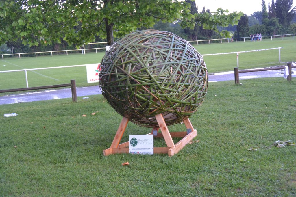 Ballon au tournoi Rugby No Limit - Bambou Créations