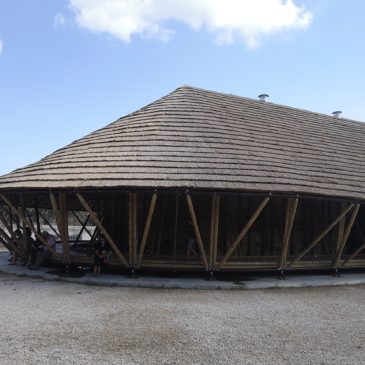 Le 1er bâtiment tout en bambou ouvert au public de France