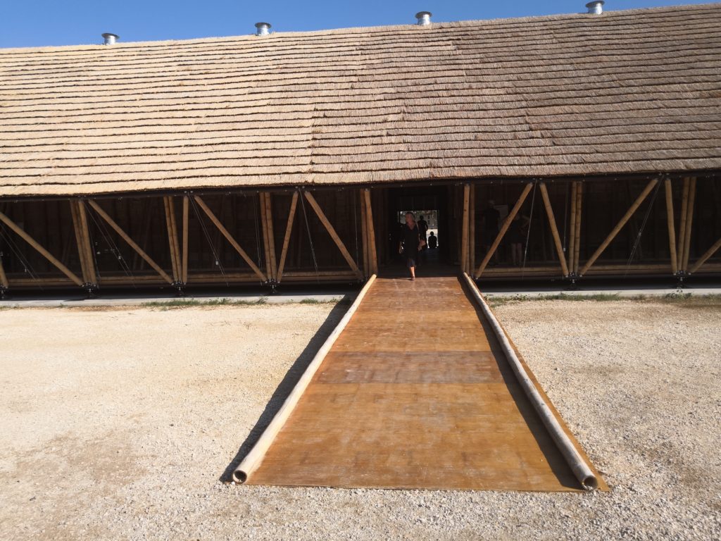 1er Bâtiment en bambou en France - Arles 2018 - Bambou Créations