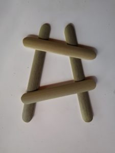 Maillage aléatoire en lamelles de bambou - Bambou Créations