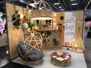 Stand sur le salon du mariage de Nantes - Novembre 2018 - Bambou Créations