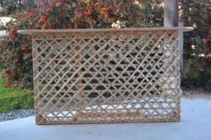 Bar ou comptoir d'accueil bambou (1) 1 Bar ou comptoir daccueil bambou 1