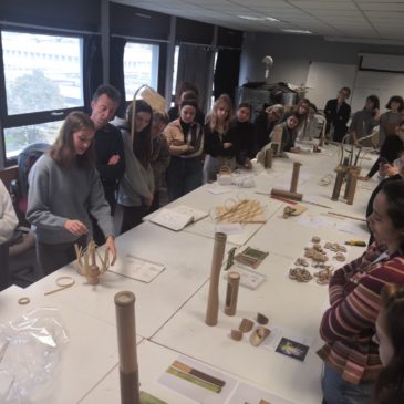 Conférence et Workshop Bambou pour des étudiants d’Art & Design