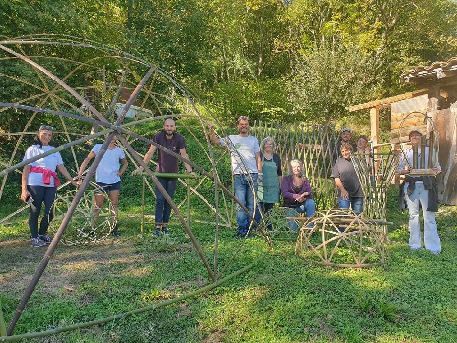 3jours de formation bambou niveau 1 "Créer des objets et des structures Bambou" : Formidable ! 1 Formation bambou Niveau 1