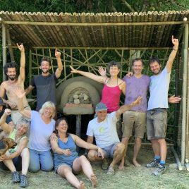 3 jours de Formation « Four à pizzas terre-paille et pergola en bambou »