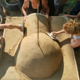 5 jours de Formation « Four à pizzas terre-paille et son abri bambou »